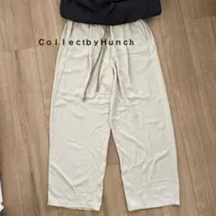 ＣｏｌｌｅｃtｂｙＨｕｎｃhベージュ イージーパンツ ゴムウエスト パンツ