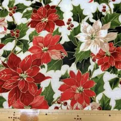 Holly Night　100cm moda fabrics