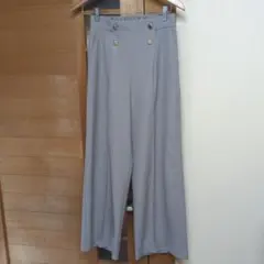 groveさらっと快適ピンタックマリンパンツトープМ