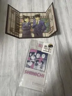 名探偵コナン アクリルスマホスタンド アートギャラリー(新蘭セット)おまけ付き