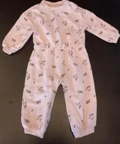 Carter’s 12M 80cmピンク花柄ロンパース