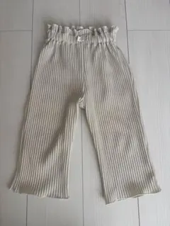 ママラク　プリーツパンツ　90