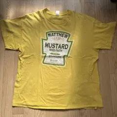 マスタードボトル風 イエローTシャツ XL 古着屋