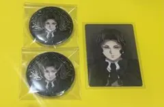 鬼滅の刃　AGF アニプレックス　レリーフメタル缶バッジ　ランダムカード　無惨