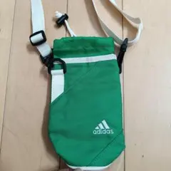 スマイル様専用adidas アディダス 水筒 ペットボトルカバー　500ml 緑のサムネイル