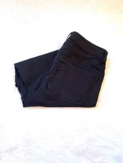 美品　キッズ 子供　150 デニム　ジーンズ　ブラック　ストレッチ