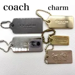 美品✨coach charm 5piece Black silver goldのサムネイル