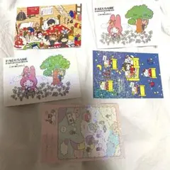銀魂　サンリオ　コラボ　購入特典　ホログラムカードセット