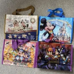 東京ディズニーリゾート クランチチョコバッグ 4종 세트