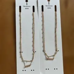 ✨新品✨ネックレス2本セットのサムネイル
