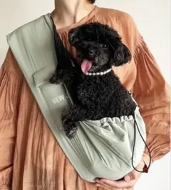 NEWJACK 犬猫用スリング　ほぼ未使用　肩掛け　定価約8000円のサムネイル