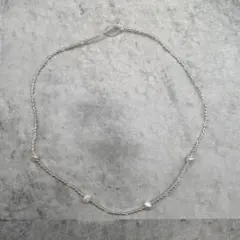 パール ビーズ ネックレス ハンドメイド