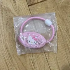 サンリオ　ハローキティー　刺繍ヘアゴム　ガチャガチャ　バンダイ　髪飾り