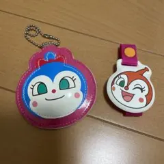 アンパンマン コキンちゃんネームタグ　キーホルダー&ドキンちゃん目印ホルダー