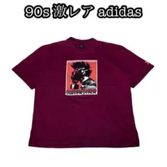 90s ガスマスク old adidas 激レア TEE プリント ストリート