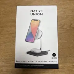NATIVE UNION SNAP 2-IN-1WIRELESS CHARGER