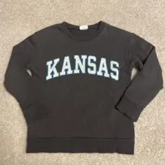 BREEZE KANSAS トレーナー 120cm チャコールグレー