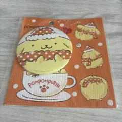 ポムポムプリン 缶バッジ
