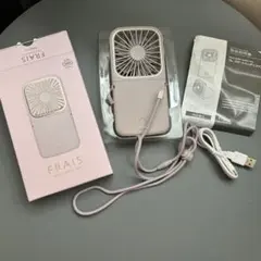 Francfranc ハンディファンマット ピンク