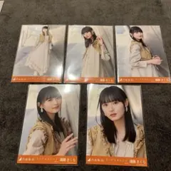 遠藤さくら ネーブルオレンジ　5枚セット　匿名配送