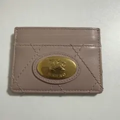 Burberry カードケース　ピンク