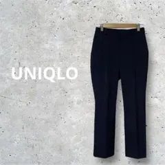 【極美脚】ユニクロ スマートアンクルパンツ 2WAYストレッチ 濃紺 Mサイズ