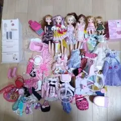 リカちゃん人形&服&家具まとめ売り