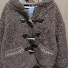 axes femme kids ボア ダッフルコート