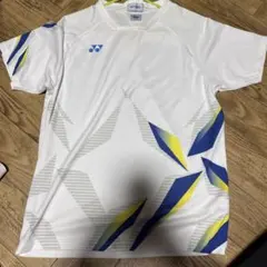 YONEX VERSICOOL バドミントンシャツ Lサイズ ホワイト/ゴールド YONEX VERSICOOL バドミントンシャツ Lサイズ ホワイト/ゴールド