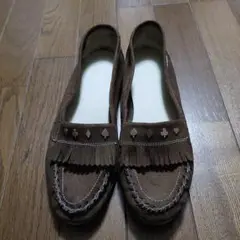26.0cm　courregesモカシン