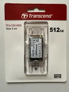 Transcend製【PCle SSD 400S 512GB】（未使用）