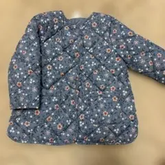 H&M キッズ 花柄 キルティングジャケット 100cm