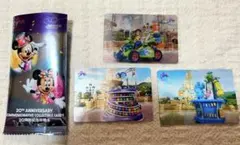 香港ディズニー　トレカ　年パス限定