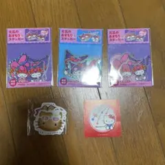 マイメロディ・クロミ 、キティステッカー、シール