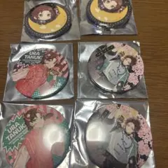 うらたぬき　缶バッジ 6個セット