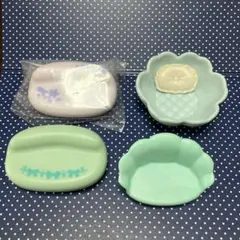 シルバニアファミリー ソファー3個.お花のベッド1個セット