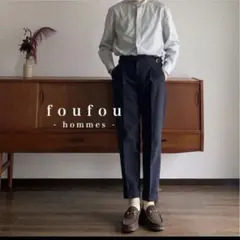 foufou スラックス ネイビー サイズ1のサムネイル