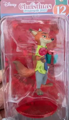 クリスマスオーナメント 2025 ディズニー ハッピーくじ　ニック