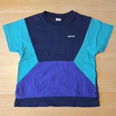 petit main パネルデザイン Tシャツ ポケット付き