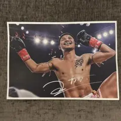 ONE 173 ロッタン 直筆サイン写真 証拠有り！グッズ 武尊 井上尚弥