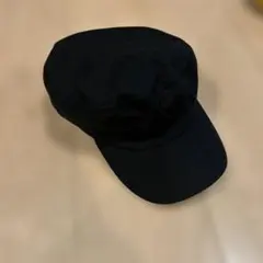 ブラック コットン ワークキャップ値下げ