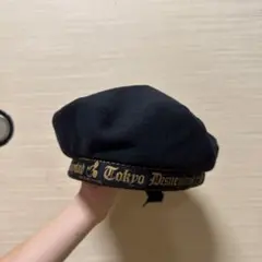 東京ディズニーランド ベレー帽 黒