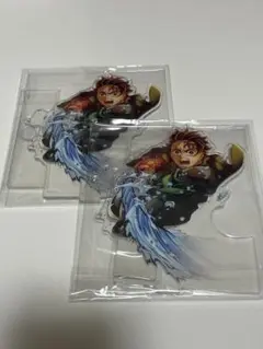 鬼滅の刃　キービジュアル　ランダムアクリルスタンド　竈門炭治郎　2点セット