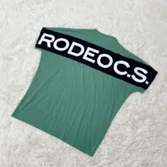【c4071】RODEOCROWNS Tシャツ 半袖　グリーン