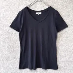 【大人気】 ナチュラルビューティーベーシック Vネック Tシャツ ネイビー Sのサムネイル