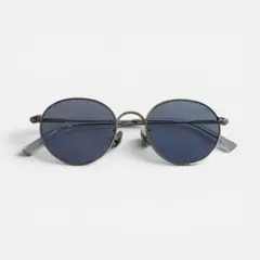 極美品 A.D.S.R. BONA サングラス シルバー ライトブルー付属品完備 極美品 A.D.S.R. BONA サングラス シルバー ライトブルー付属品完備