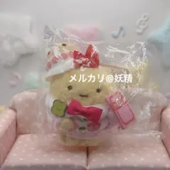 すみっコぐらし　メゾンドフルール　ぺんぎん？　てのりぬいぐるみ バッグチャーム ぺんぎん？ メゾンドフルール すみっコぐらし てのり