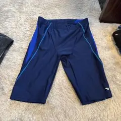 Mizuno 練習用水着 ネイビー/ブルーL