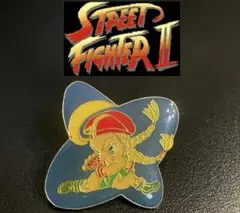 ヴィンテージ 1990 年代ピンズ ストリートファイター2 キャミィ