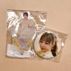 CUTIE STREET 古澤里紗 すきくじ アクリルスタンド＋缶バッジ